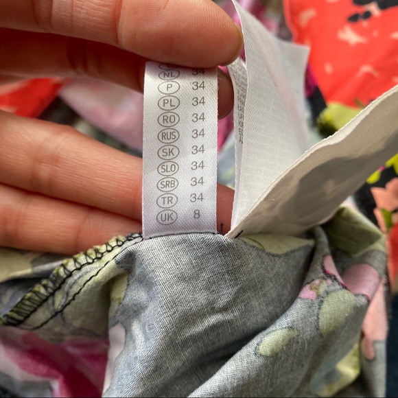 💐 YESSICA BLACK MULTI FLORAL SKATER DRESS! - Picture 9 of 11